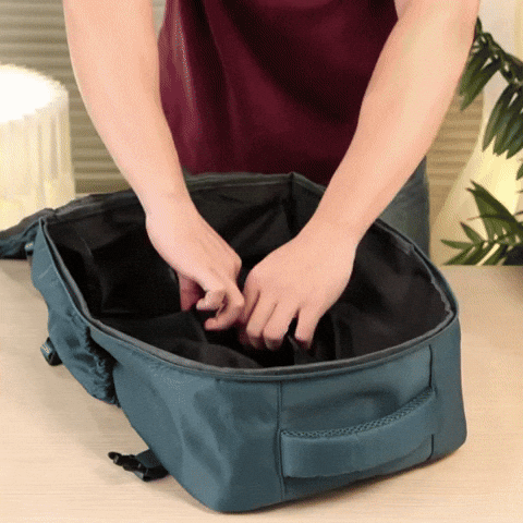 AirGo 40x20x25 | Lo Zaino da Viaggio Sottovuoto