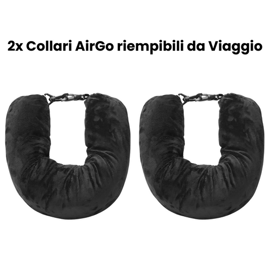 2x Collari Airgo da viaggio